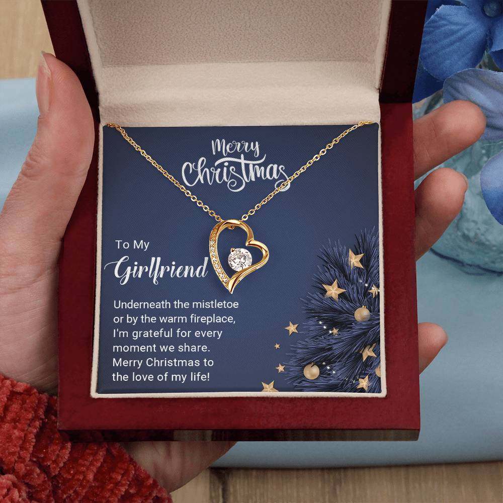 Girlfriend - Love Of My Life - Christmas Gift - Forever Love Necklace