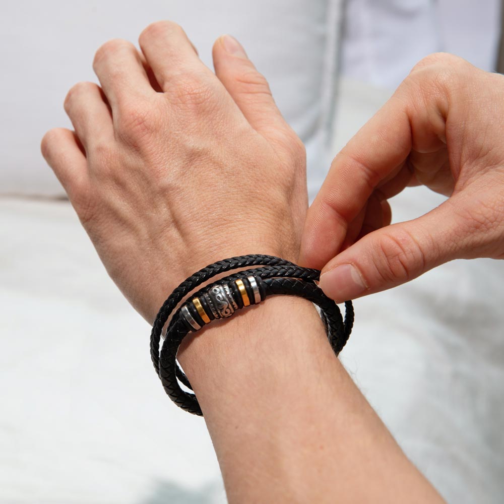 To My Husband - Birthday Gift for Husband - Love You Forever Bracelet