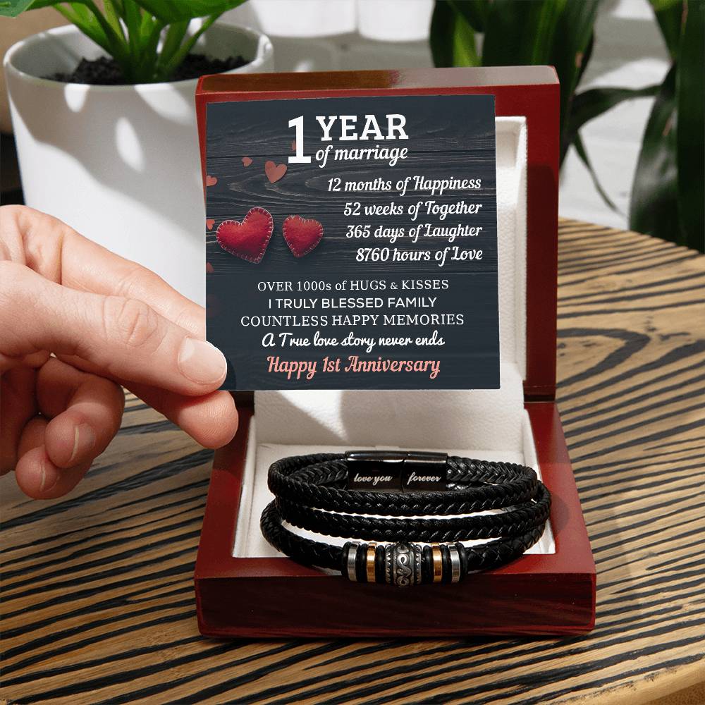 Best Anniversary Gift - Love You Forever Bracelet