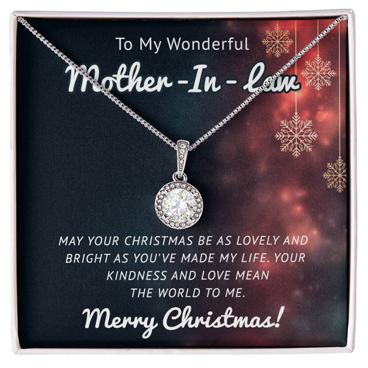 Mother In Law - Kindness and Love - Christmas Gift - Eternal Hope Necklace