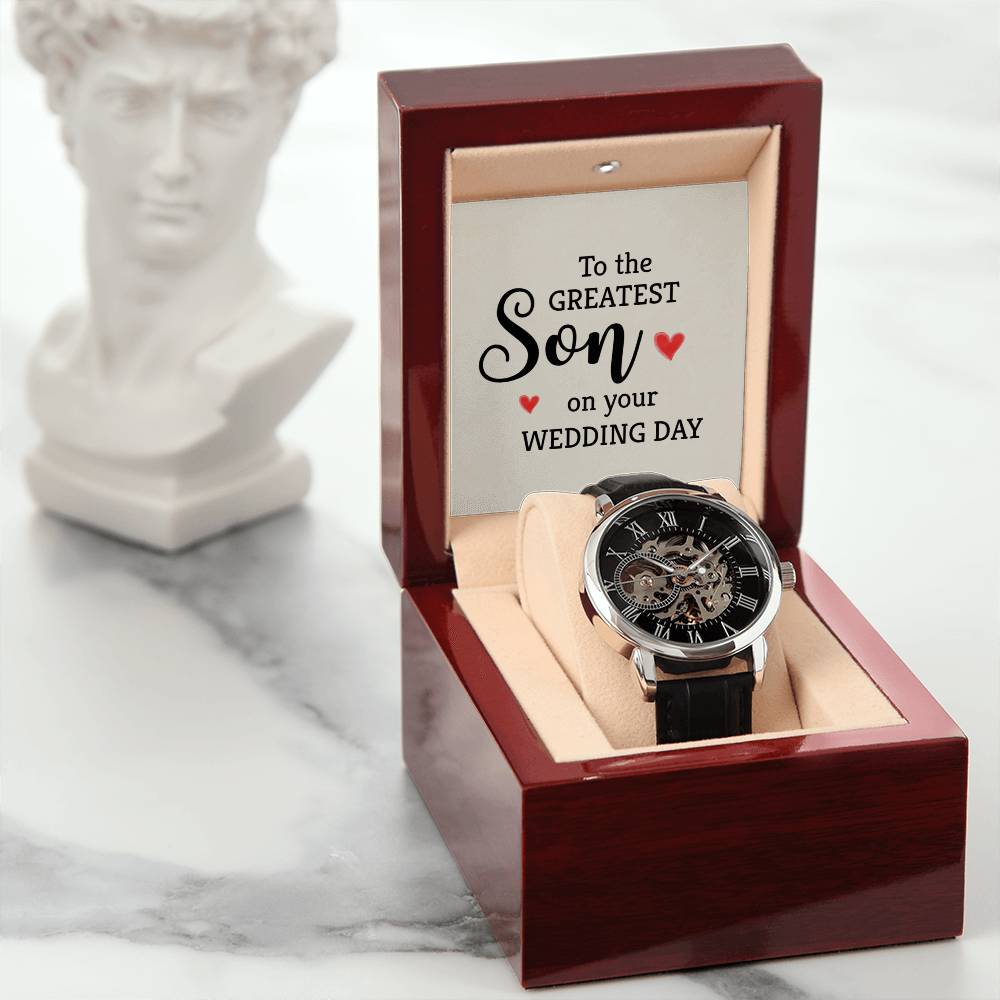 Wedding day best gift for Son