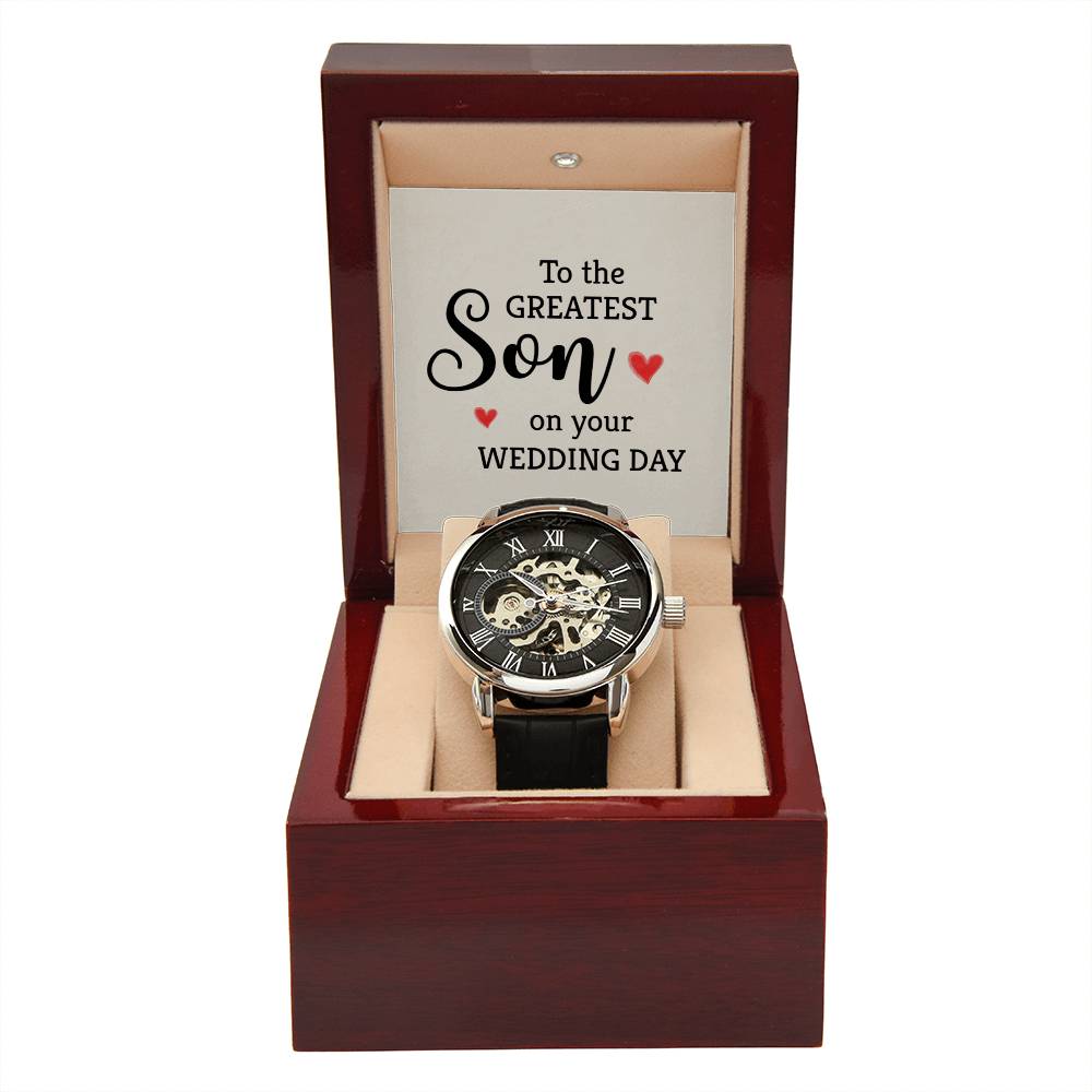 Wedding day best gift for Son