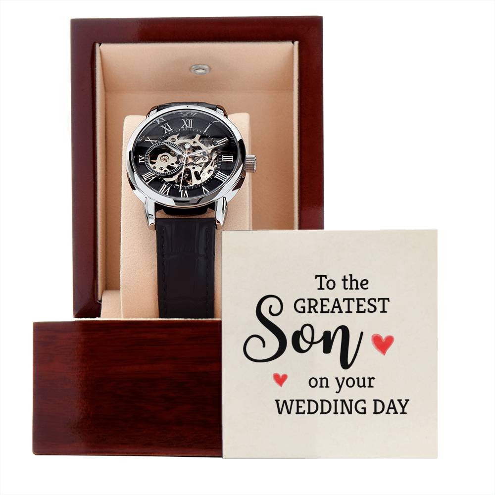 Wedding day best gift for Son