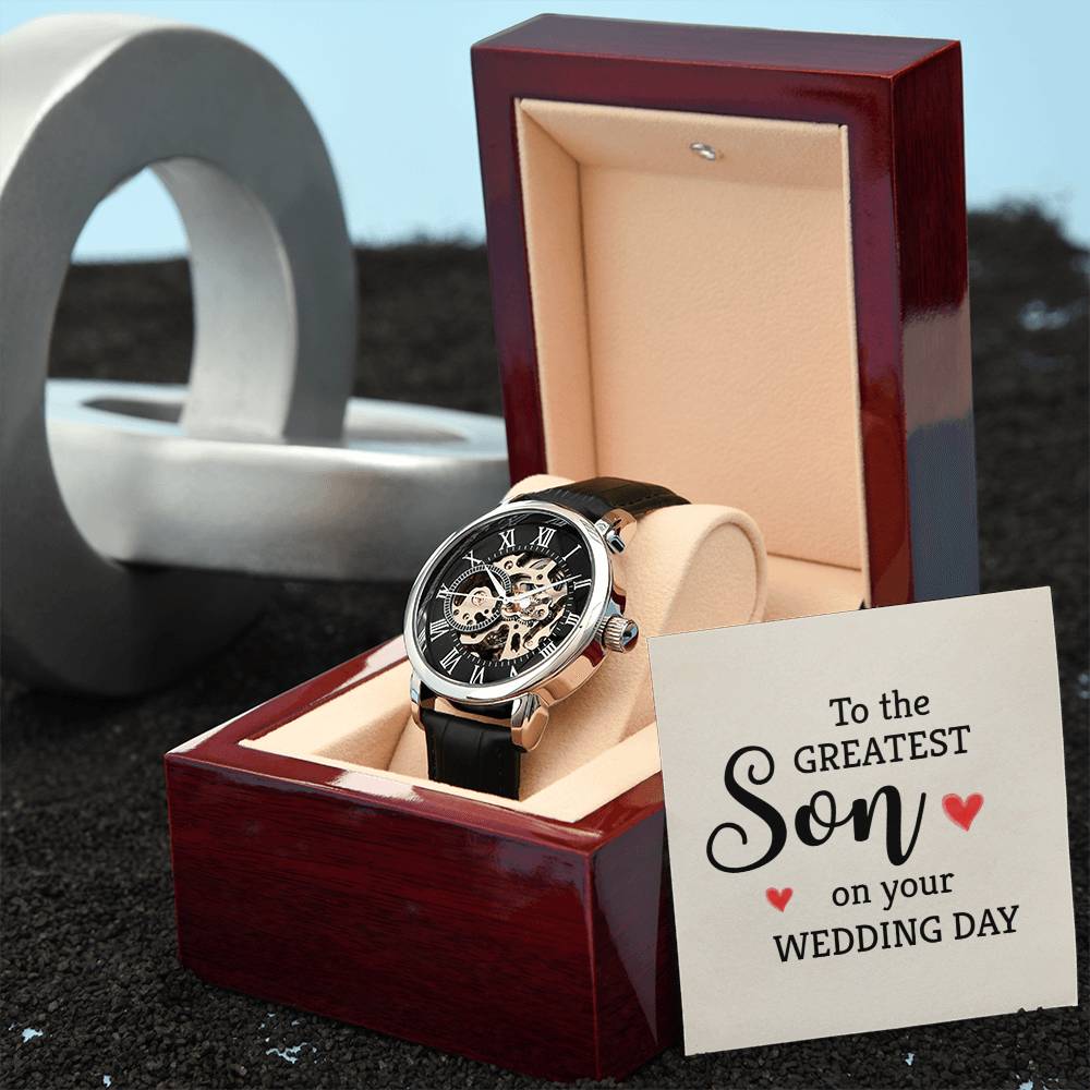 Wedding day best gift for Son