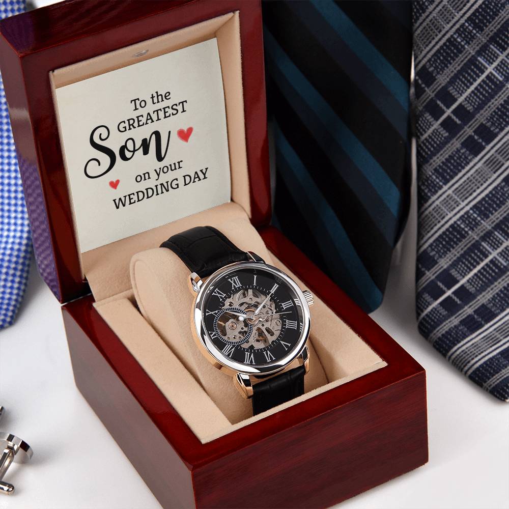Wedding day best gift for Son