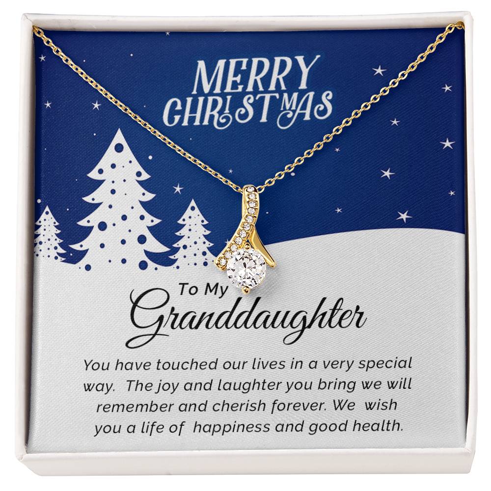 Granddaughter - Cherish - Christmas gift - Alluring Beauty Necklace