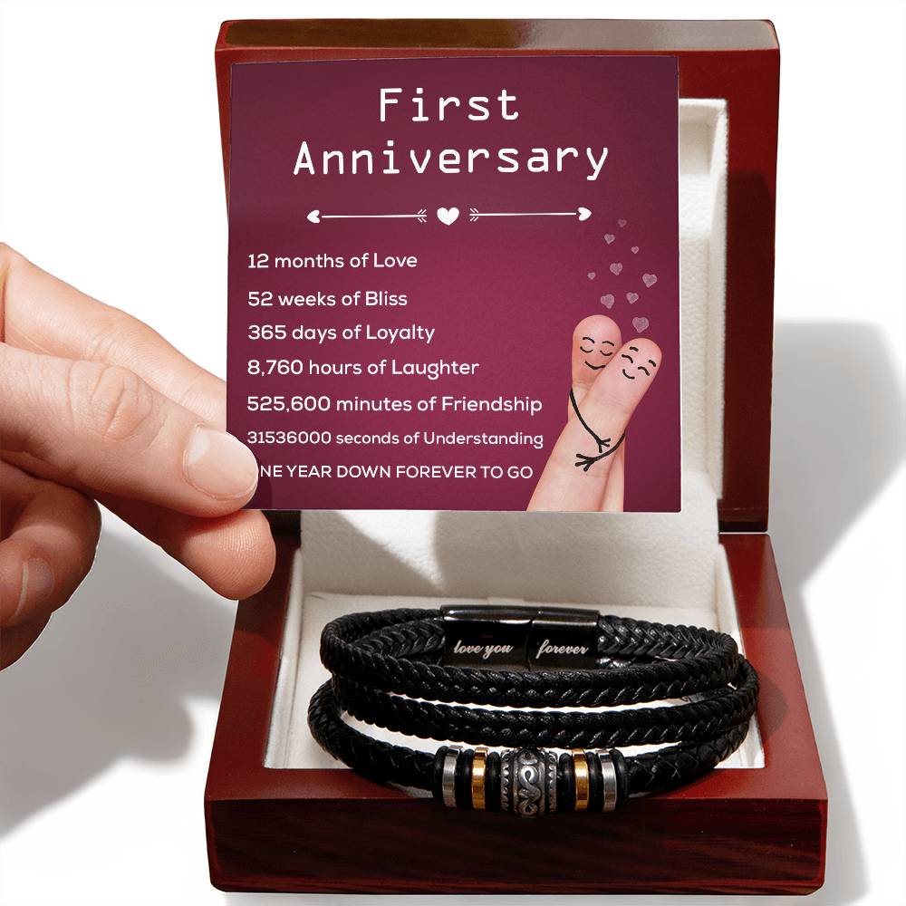 Best Anniversary Gift - Love You Forever Bracelet